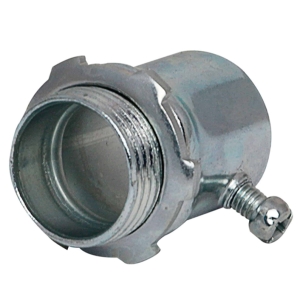 CONECTOR CONDUIT EMT DE ACERO 1/2» CON UL (H-050S)