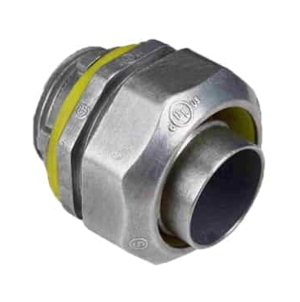 CONECTOR RECTO LIQUID TIGHT 3/4″ HIERRO MALEABLE HERMÉTICO ELECTRO GALVANIZADO CON UL E307843