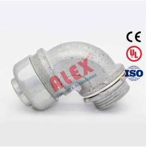 CONECTOR HERMÉTICO LIQUID TIGHT 45º DE 1» HIERRO FUNDIDO