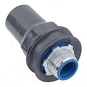 CONECTOR RECTO LIQUIDTIGHT CON REVESTIMIENTO PVC 3/4