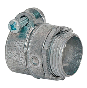 CONECTOR RECTO CONDUIT SIMPLE CON UL DE 1» PARA T/FLEXIBLE MET.