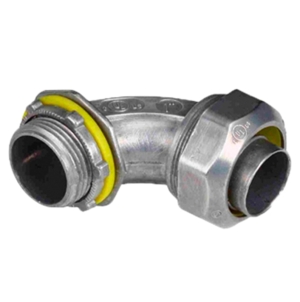 CONECTOR CURVO LIQUID TIGHT 1″ HIERRO MALEABLE HERMÉTICO ELECTRO GALVANIZADO CON UL E307843
