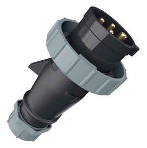 ENCHUFE 32AMP 3P+T 500V NEGRO 7H IP67