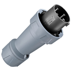 ENCHUFE 63AMP 3P+T 500V NEGRO 7H IP67 POWERTOP PLUS