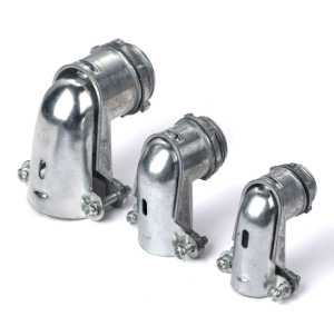 CONECTOR CURVO CONDUIT SIMPLE DE 1″ PARA T/FLEXIBLE MET. CON UL