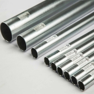 TUBO CONDUIT EMT 1-1/2″ DE 3MTS GALVANIZADO EN CALIENTE CON UL E340594; MODELO: WFG