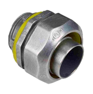 CONECTOR RECTO LIQUID TIGHT 1″ HIERRO MALEABLE HERMÉTICO ELECTRO GALVANIZADO CON UL E307843