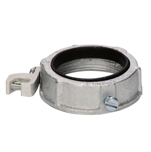 TUERCA BUSHING 1-1/2″ HIERRO MALEABLE HERMÉTICO C/TERMINAL PUESTA TIERRA ELECTRO GALV CON UL E317578