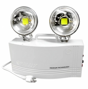 LUZ DE EMERGENCIA LED 40W 6500K 1200-1300LM 220V 60HZ IP20 DE METAL 9808UL