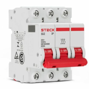 INTERRUPTOR LLAVE TERMOMAGNETICO TERMICA TRIFASICA P/RIEL 3X63A 400VAC 6KA