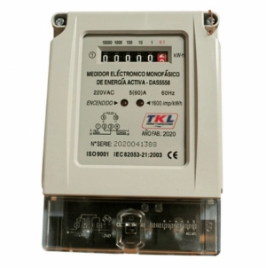 MEDIDOR ELECTRONICO MONOFASICO 2 HILOS 220V 5(60)A