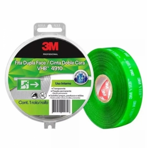 CINTA DOBLE CONTACTO TRANSPARENTE 3M VHB 4910 3/4&QUOT; X 5M